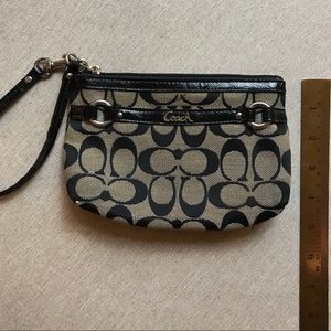 Small Authentic Coach wristlet